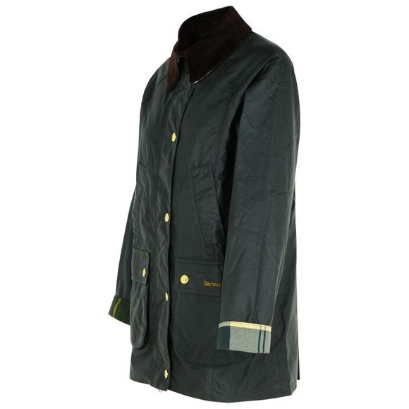 Barbour Beadnell Green Waxed Cotton Jacket - NWT - Picture 2 of 3